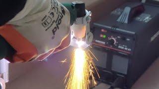 Testing Parkside Performance Plasma Cutter PPSK 40 A1 [upl. by Stephens]