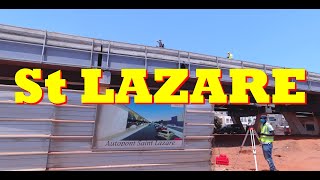 Dakar 2020  LAUTOPONT SAINT LAZARE EN TRAVAUX [upl. by Nilek]