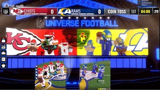 CHIEFS VS RAMS ULTIMATE FOOTBALL [upl. by Navaj]