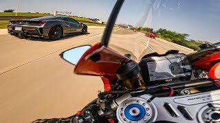 DUCATI V4R VS FERRARI 488 PISTA VS AMG GT BLACK SERIES 😱 Uninfluenced [upl. by Jena869]