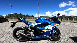 Suzuki GSXR 150 con Full System SC Project 🔥🔥 Prueba de Manejo  Precio  Medina Motors [upl. by Atisusej]