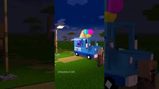 Catnap Sell Ice Cream shorts minecraft animation catnap [upl. by Iahs422]