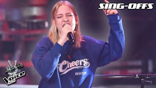 Miley Cyrus  Wrecking Ball Nelly  SingOffs  The Voice Kids 2022 [upl. by Evelina]