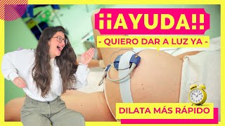 💪 8 POSTURAS y EJERCICIOS para AYUDAR a DILATAR  RÁPIDO para el PARTO 🤰ADELANTAR el PARTO ⏰ [upl. by Carla]