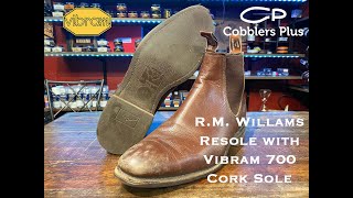 RM Williams Resole with Vibram 700 Cork Soles and Review [upl. by Nirrek34]