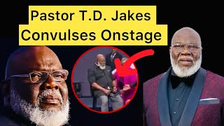 Pastor TD Jakes Medical Emergency During his Sermon [upl. by Rysler]