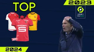 LES PLUS BEAUX MAILLOTS DE LIGUE 1  SAISON 2023  2024  TIERLIST AVEC ONSHAD amp ENZO [upl. by Jerad]