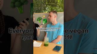 Interview with Popular Vegan Content Creator🥬 bkk vegan veganism bangkok plantbased [upl. by Reifnnej]