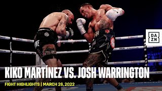 FIGHT HIGHLIGHTS  Kiko Martínez vs Josh Warrington [upl. by Ayekel81]