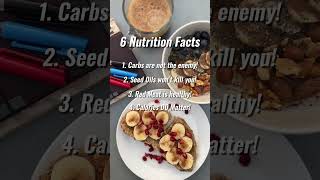 6 NUTRITION FACTS [upl. by Scribner]