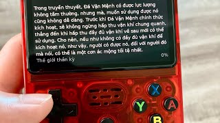 Đọc sách trên máy chơi game R36S bằng MReader [upl. by Publia347]