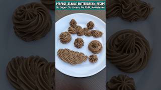 Homemade Chocolate Buttercream Recipe tastemadeworld buttercream frosting frostingcream shorts [upl. by Niwled]