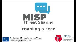 MISP Tutorial  Enablings Feeds [upl. by Bale]