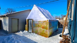 Frozen 3 Million Orbeez Ice House  Minnesota Cold Part 25 [upl. by Dowzall]