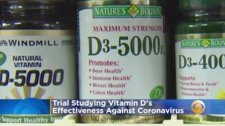 Boston Hospital Trial Will Study Vitamin Ds Effectiveness Against Coronavirus [upl. by Akerdnahs]