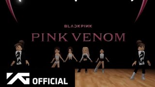 BlackpinkPink venom Dance practice 「Roblox」 Fit screen [upl. by Littlejohn436]