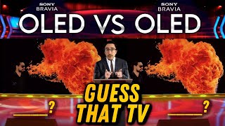 Sony A90J vs Sony A80J  OLED TV Comparison Blind Test [upl. by Aldon]