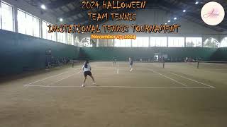 2024 Halloween Team Tennis  RoxLWinston vs RalphDiane [upl. by Beebe48]