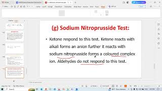 Analysis of aldehydes and ketonesAldehyde and ketonesCHEM201 [upl. by Hogue773]