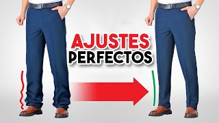 Cómo Ajustar Unos Pantalones Sin Máquina De Coser  Cómo Hacer Ajustes Y Dobladillos [upl. by Ydroj]