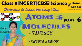 Atoms and Molecules Class 9 Science Part6 [upl. by Nnyw]