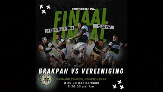 BRAKPAN RUGBY CLUB VS VEREENIGING RUGBY CLUB [upl. by Holub739]