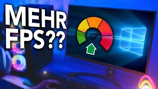 Windows optimieren  20 mehr FPS  Klappt das WIRKLICH [upl. by Kimmel724]