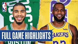 CELTICS at LAKERS  FULL GAME HIGHLIGHTS  February 23 2020 [upl. by Nioe40]