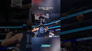 JA MORANT AMAZING BLOCK jamorant memphisgrizzlies [upl. by Zetrom]