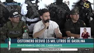 Aprehenden a cisternero por el desvío de 15 mil litros de gasolina [upl. by Comstock581]