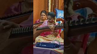 Kaliyuga varathan song in Veenai  Program at puttaparthi sai baba temple veena carnaticmusic [upl. by Imoyn977]