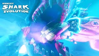 NEW LUMINITE SHARK OFFICIAL LAUNCH TRAILER HUNGRY SHARK EVOLUTION [upl. by Naugan]