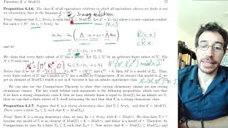 32 Logic An application to Compactness to Equivalence Relations [upl. by Kremer]