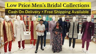 ➡️💥 Exclusive Mens Wedding Collection  Textiles India Purasawalkam  Priya just know fashion [upl. by Juback]