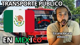 CUBANO🇨🇺 REACCIONA al TRANSPORTE PÚBLICO DE MEXICO 🇲🇽 EnloszapatosdeMonica [upl. by Randell905]