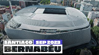 NEW Santiago Bernabéu stadium works September 2023  Real Madrid [upl. by Mccullough]