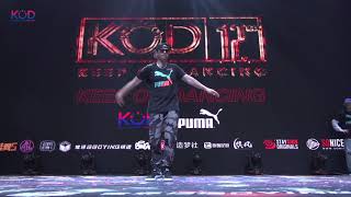 POPPIN JOHN  KOD 12 JUDGE SHOWCASE  CHENGDU CHINA 2019 [upl. by Kuehn528]