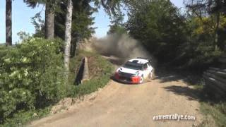 DS3 WRC Petter Solberg tests Argentina 2011  on board Part 2 [upl. by Alleul]