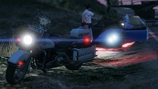 ROBANDO EN UN CONTROL POLICIAL  DLC IMPORTACIÓN Y EXPORTACIÓN  GTA V ONLINE [upl. by Atteuqahc]