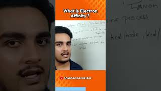 What is Electron affinity   Electron gain enthalpy [upl. by Faust]