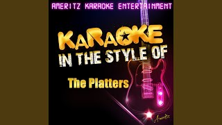 Harbour Lights In the Style of the Platters Karaoke Version [upl. by Homans891]