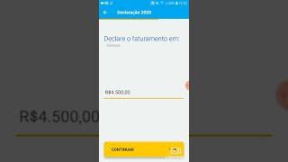 Como declarar o imposto de renda pelo app Mei Facil [upl. by Neztnaj562]