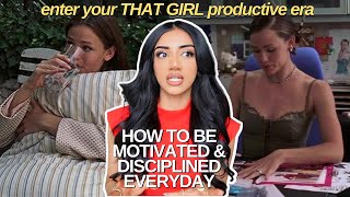 how to EXIT YOUR LAZY GIRL ERA  productivity hacks discipline secrets amp mindset LEVEL UP [upl. by Warring]