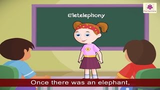 Eletelephony Poem by Laura Elizabeth Richards  English Poems For Kids  Periwinkle  Poem4 [upl. by Ydnih630]