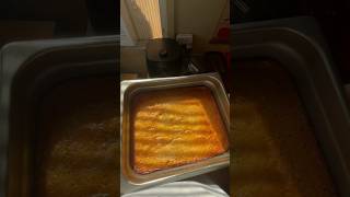 Honey Butter Cornbread 🌽🔥 cornbread cornbreadrecipe soulfood soulfoodcooking foodie shorts [upl. by Riem]