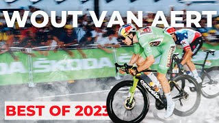 BEST OF CYCLING  WOUT VAN AERT 2023 [upl. by Nihcas]