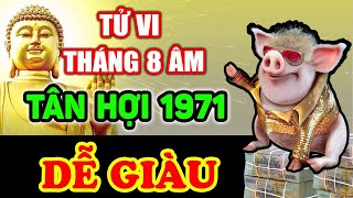 Tử Vi Tháng 8 Âm Tuổi Tân Hợi 1971 TRÚNG MÁNH LIÊN TỤC Vơ Vét Tài Lộc Của Thiên Hạ  LPTV [upl. by Aivekal]