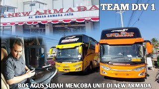 Bos Ki Agus Sudah MencobaTunggu kabar terbaiknya bos Agus dari New Armada Donk Bus Balap Div 1 [upl. by Rebmyk]