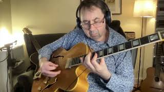 Pennies From Heaven Jazz Guitar Improvisation  swing guitar [upl. by Timmi]