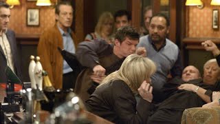 EastEnders  Dennis Rickman Accidentally Punches Sharon Watts 1st April 2004 [upl. by Mallory]